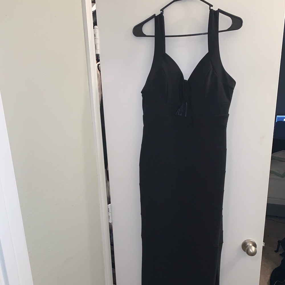 Long Black Maxi Gown